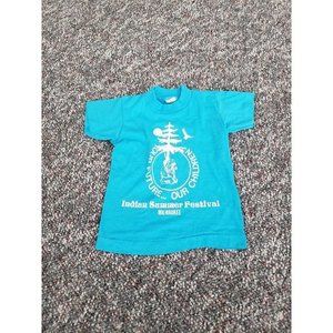 Vintage Single Stitch Toddler Tee Indian Summer Festival‎ Milwaukee